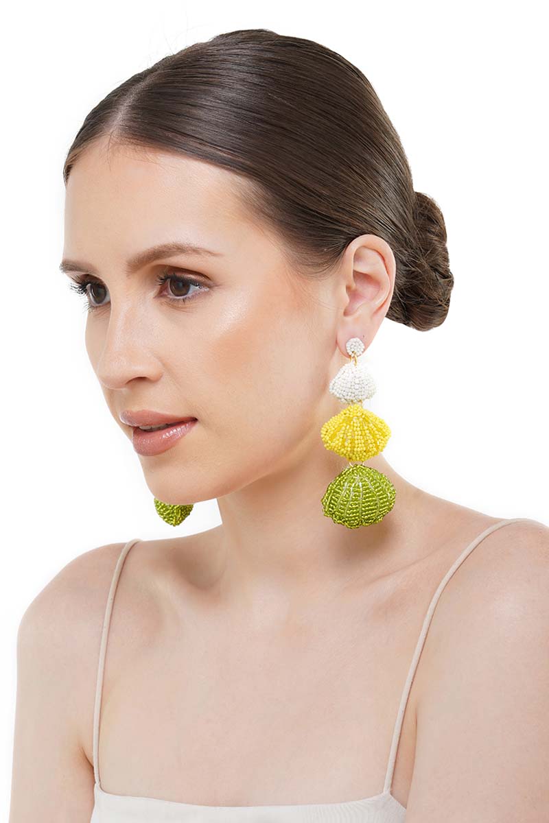 Citrus Seashell Earring