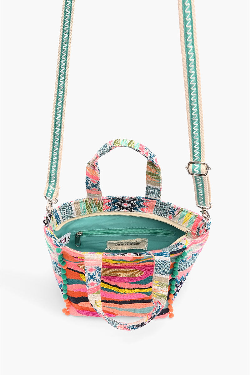 Daphne Embellished Mini Tote