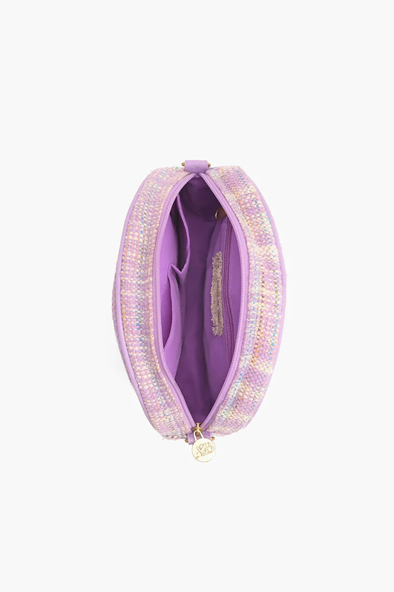 Florida Lavendar Crossbody Bag