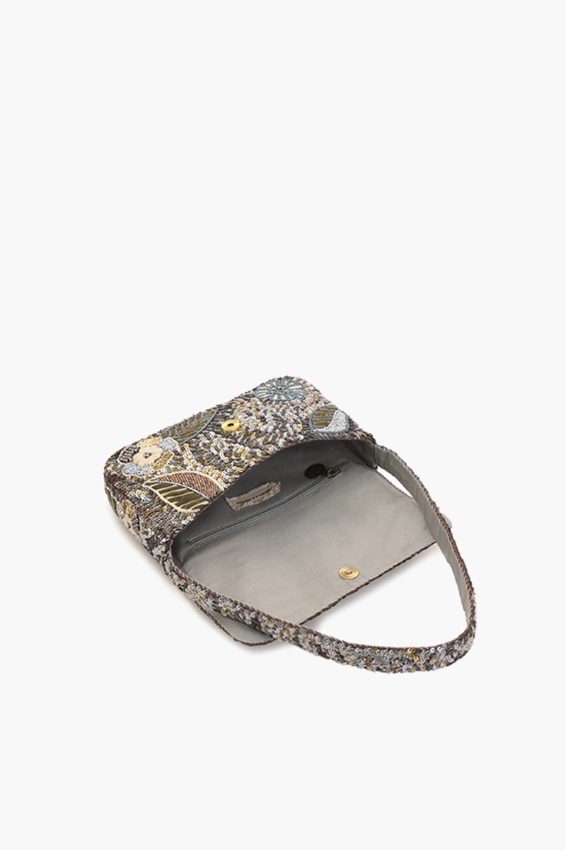 Golden Hour Shimmer Shoulder Bag