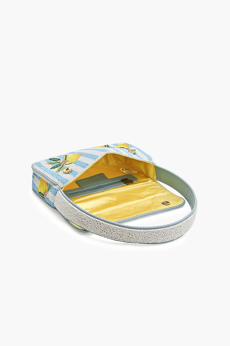 Limoncello Stripe Shoulder Bag