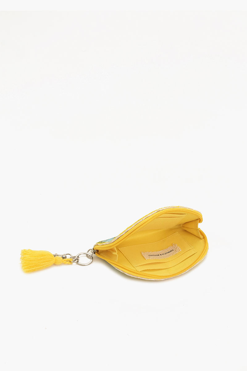 Happy Hour Money Beaded Pouch