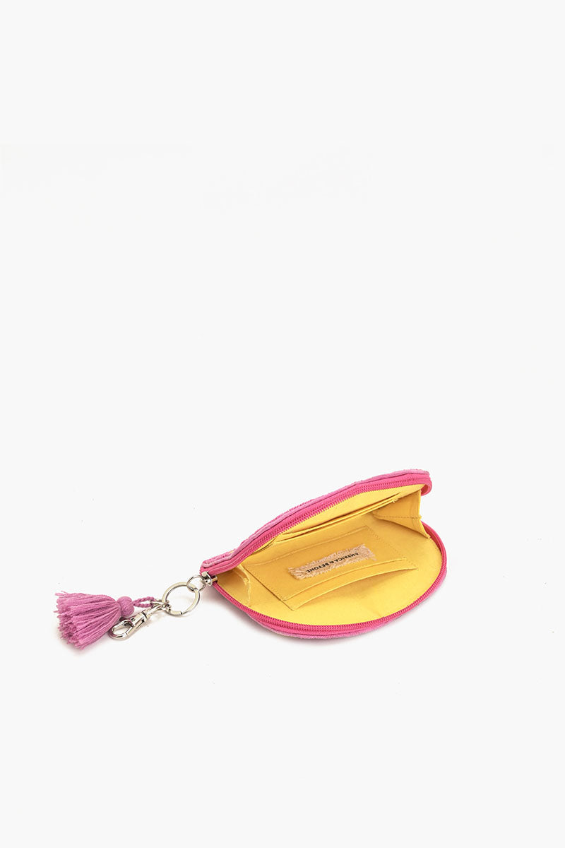 Day Drinking Beaded Pouch