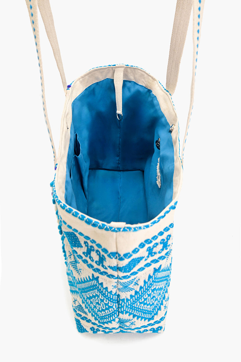 Wanderlust Evil Eye Tote