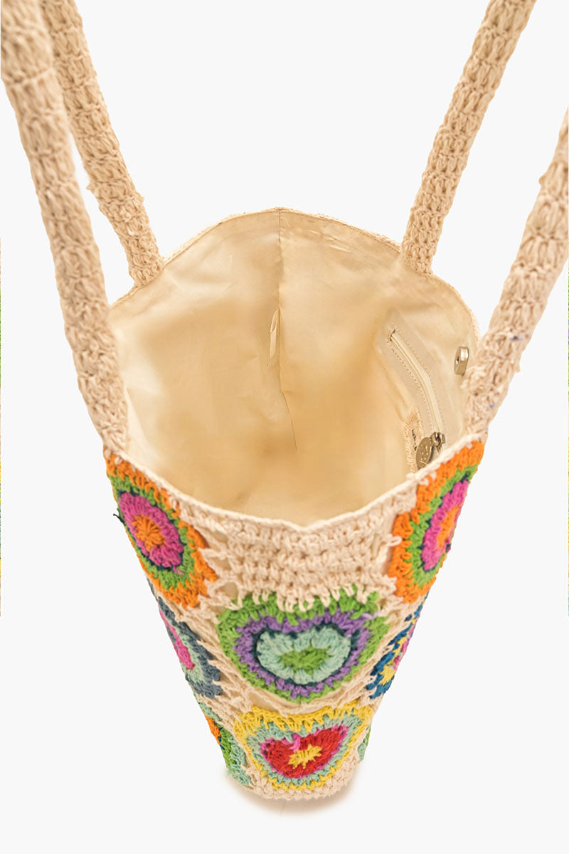 Dena Crochet Beach Tote