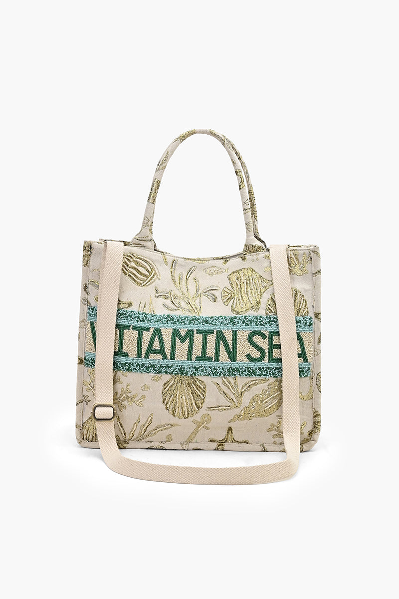 The Vitamin Sea Coastal Box Tote