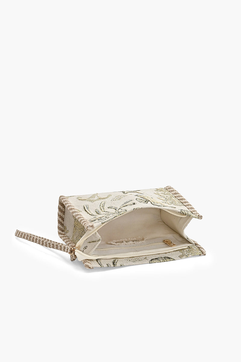The Glitter Aqua Life Clutch