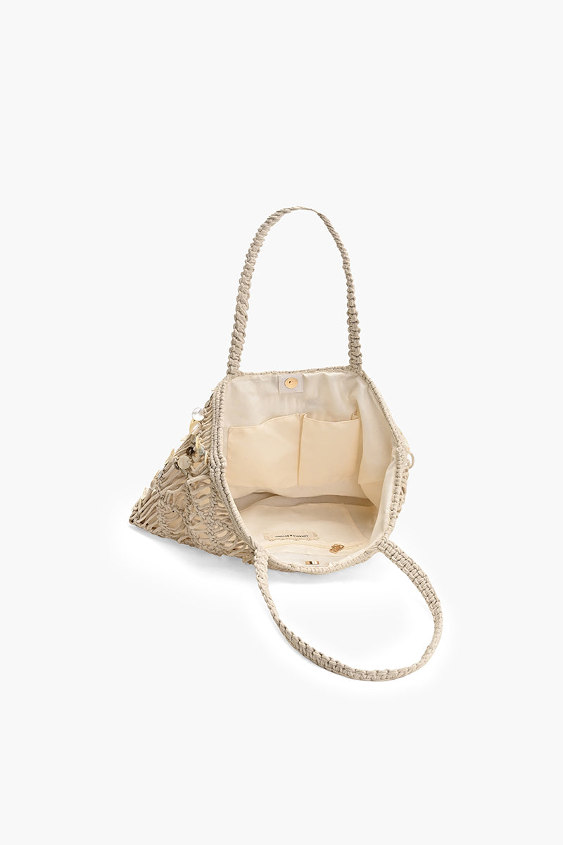 Coastal Chic Knotted Carryall Tote