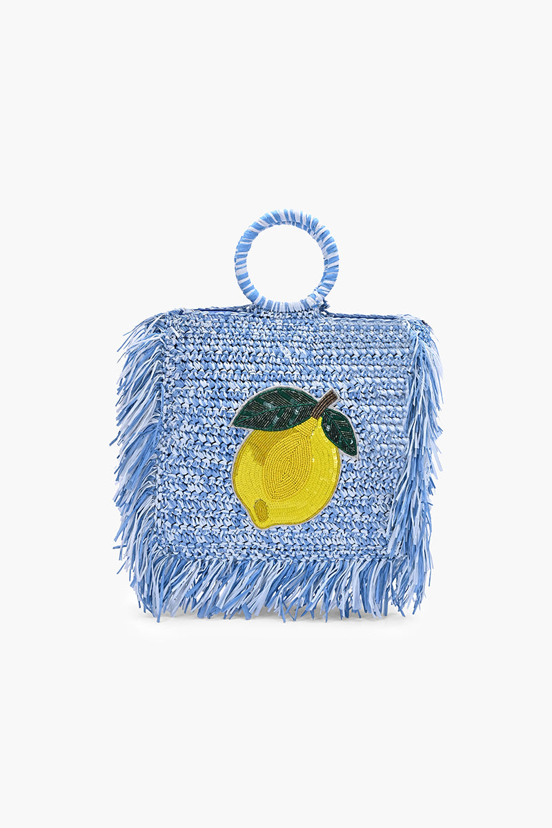 Amalfi Citrus Fringe Bag