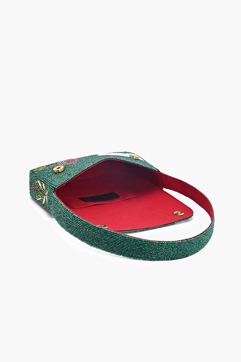 19th Hole Beaded Shoulder Bag