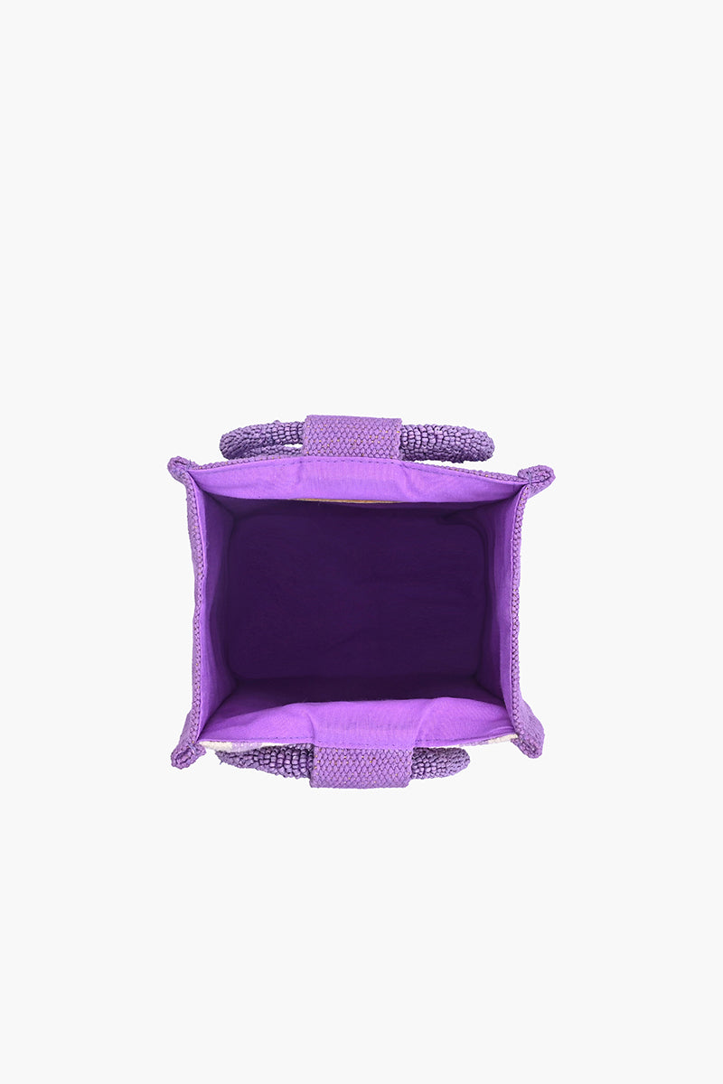 Wine Not? Beaded Bottle Tote