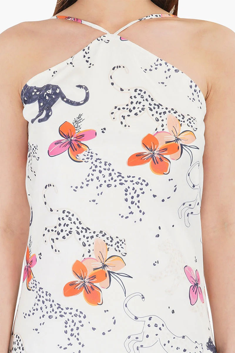 Set of 6 Jaguar Floral Dress (S,M,L)