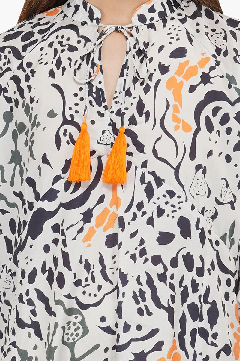 Set of 6 Wild Animal Print Maxi Dress (S,M,L)