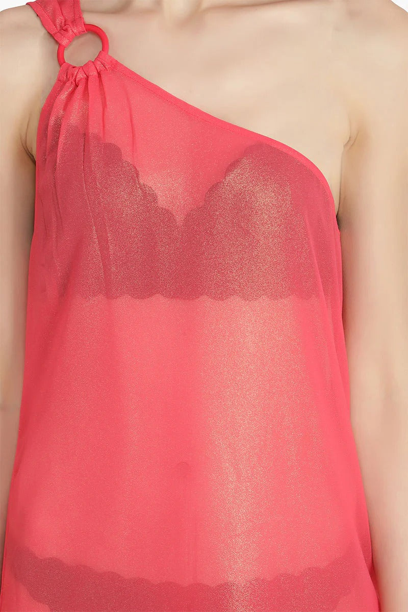 Set of 6 Pink Shimmer Sheer Dress (S,M,L)- Discarded Bellas