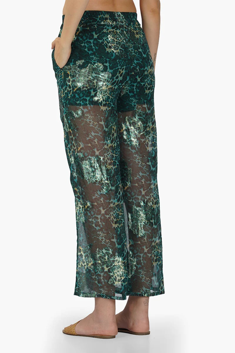 Set of 6 Nevada Tiger Lurex Beach Pants (S,M,L)