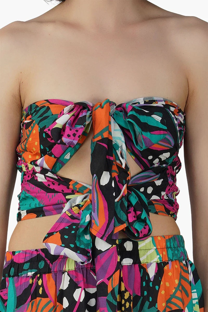 Set of 6 Brazil Color Leafs Pant (S,M,L)