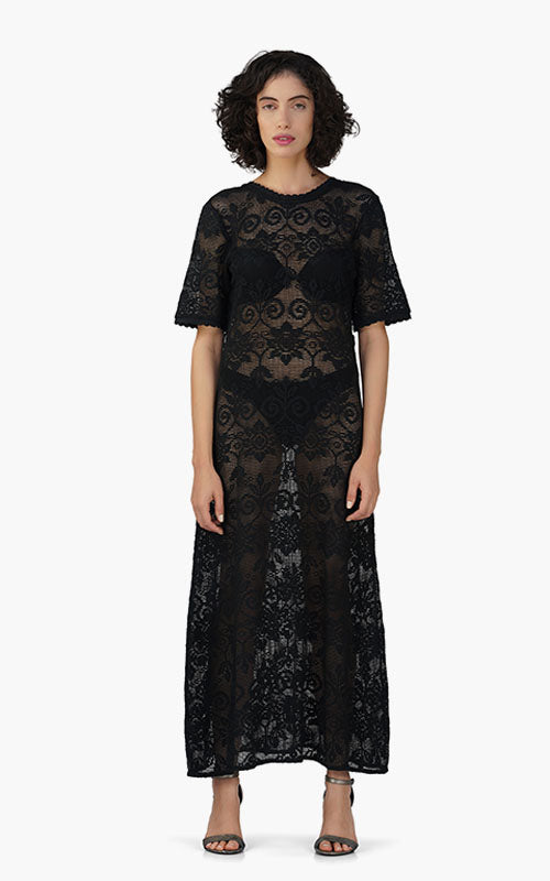 Set of 6 Deborah Crochet Lace Dress (S,M,L)