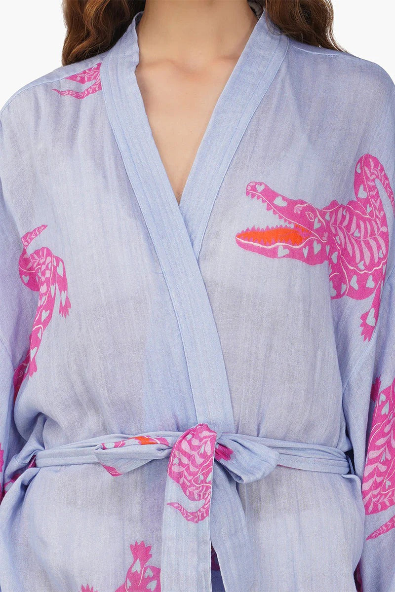 Set of 6 Chasing Croco Lavender Cover Up (S,M,L)