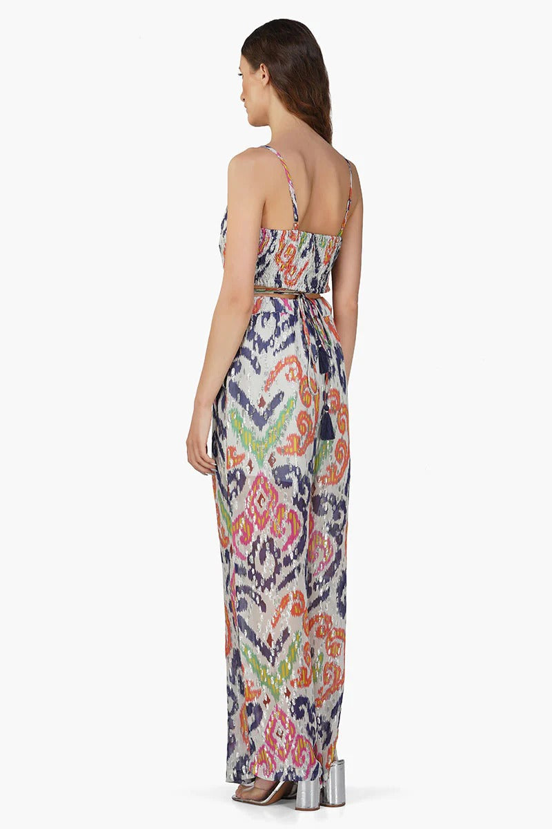 Set of 6 Multi Abstract Gloria Pant (S,M,L)