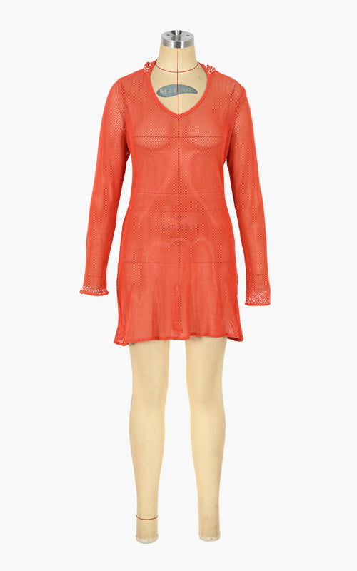 Set of 6 Pearl Hoodie Cover Up Dress (S,M,L)