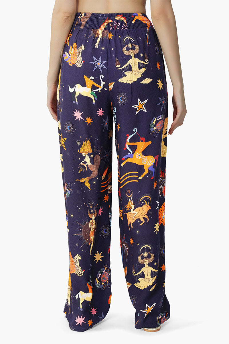 Set of 6 Dark Night Celestial Rpinted Pants (S,M,L)