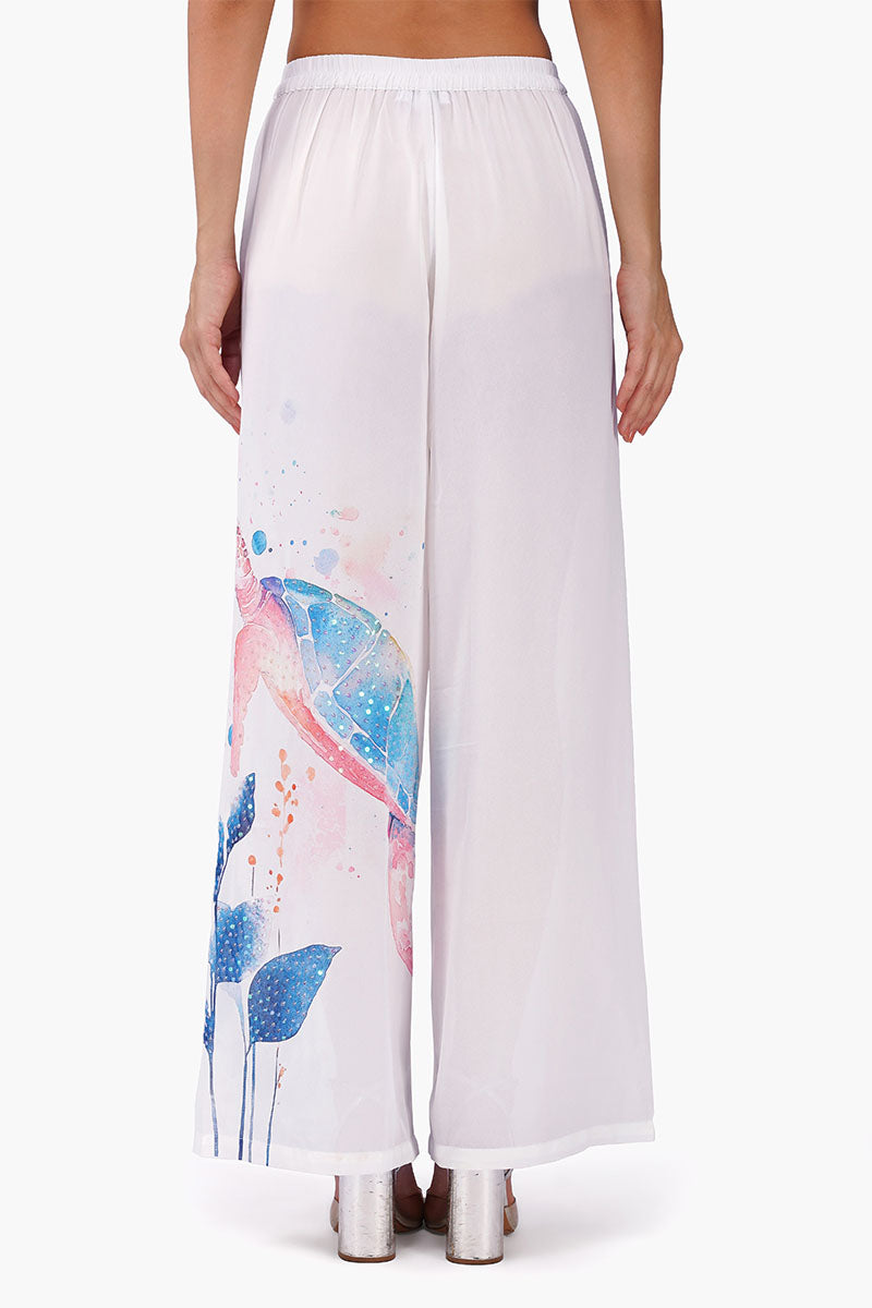 Set of 6 Turtle Tango Printed Embellised Pants (S, M & L)