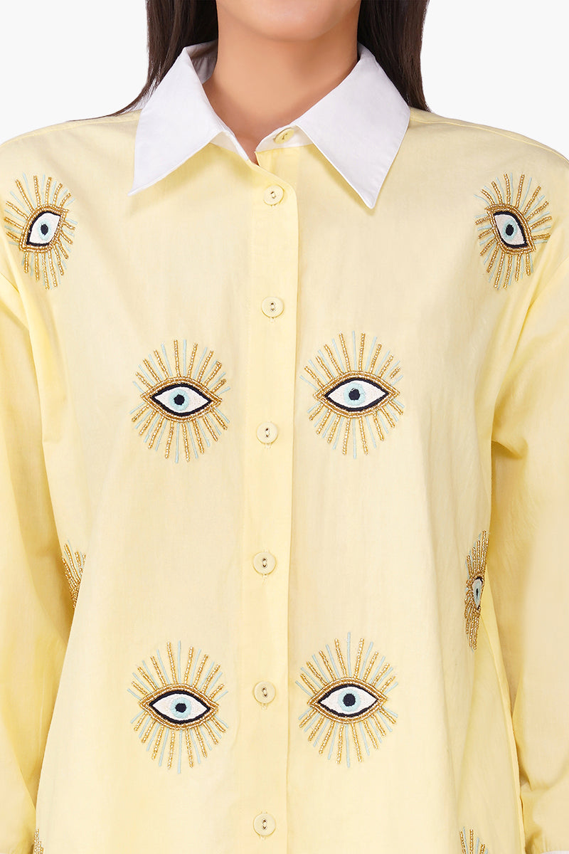Set of 6 Buttery Blink Embellished Baggy Shirt (S, M & L)