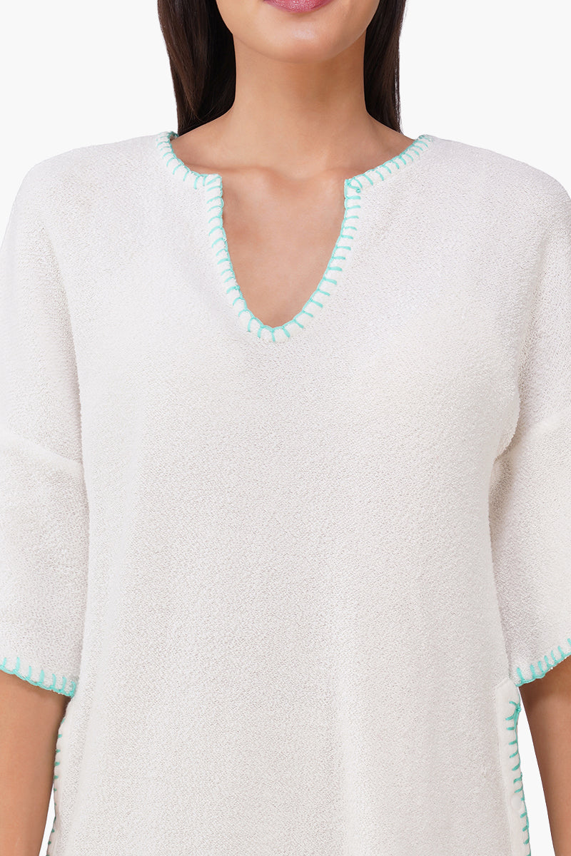 Set of 6 White Cloud Wrap Short Dress (S, M & L)