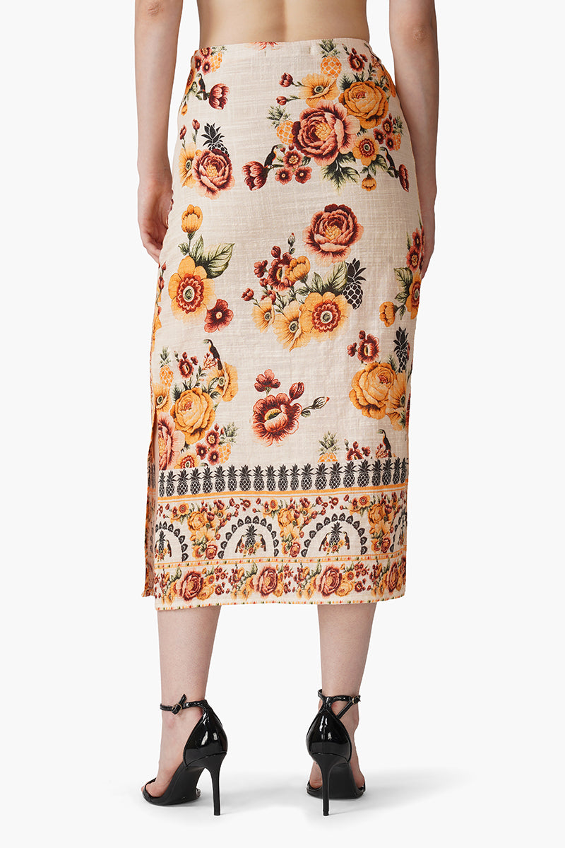 Set of 6 Boho Tucan Blossom Skirt (S, M & L)