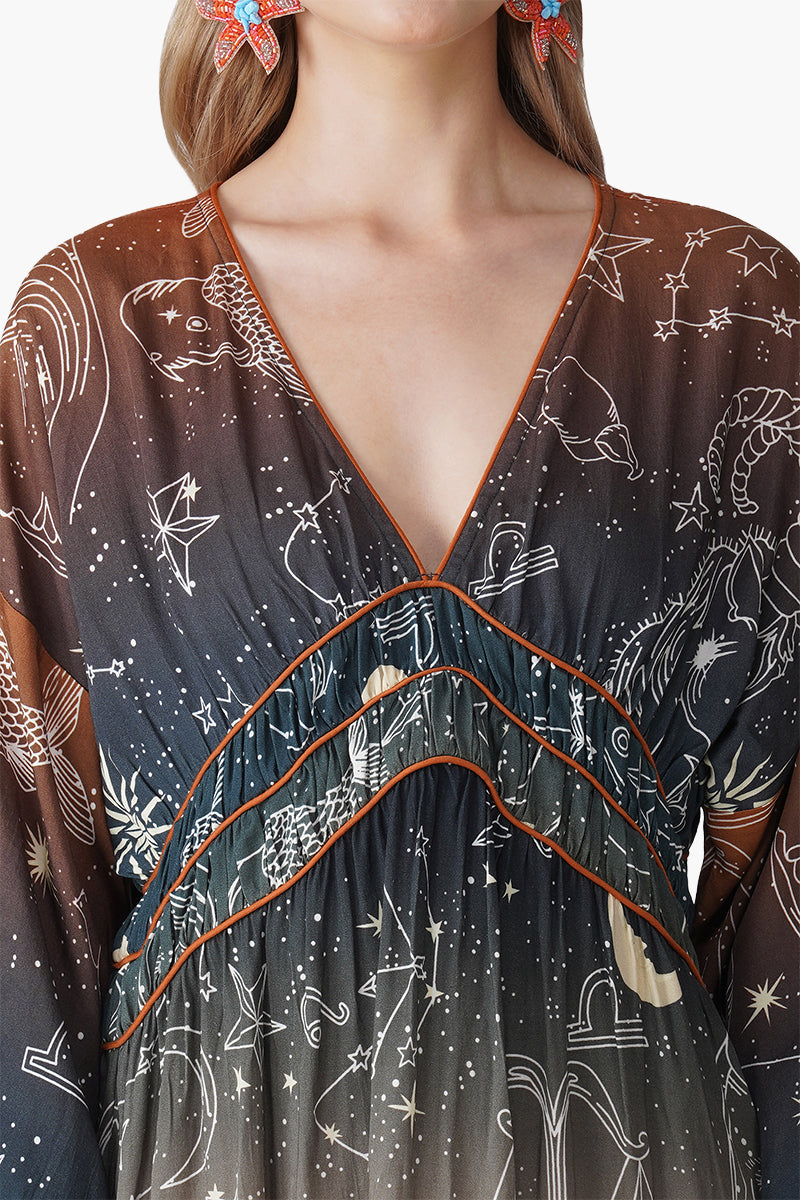 Set of 6 Galaxy Dream Ombray Maxi Dress (S, M & L)