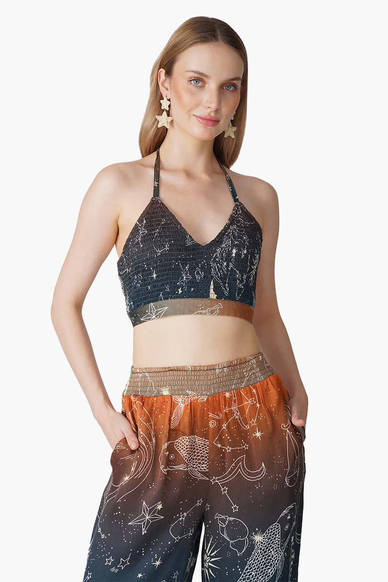 Set of 6 Galaxy Dream Ombray Crop Top (S, M & L)