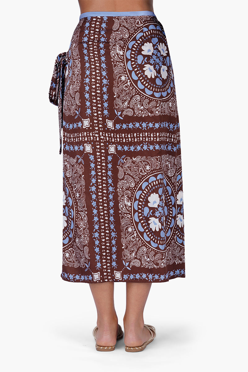 Set of 6 Sundown Bandana Wrap Skirt (S,M & L)
