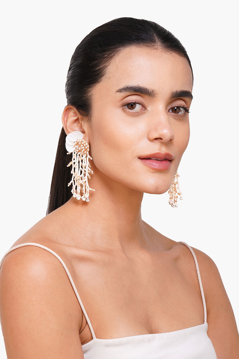 Daisy Dazzle Drop Earrings