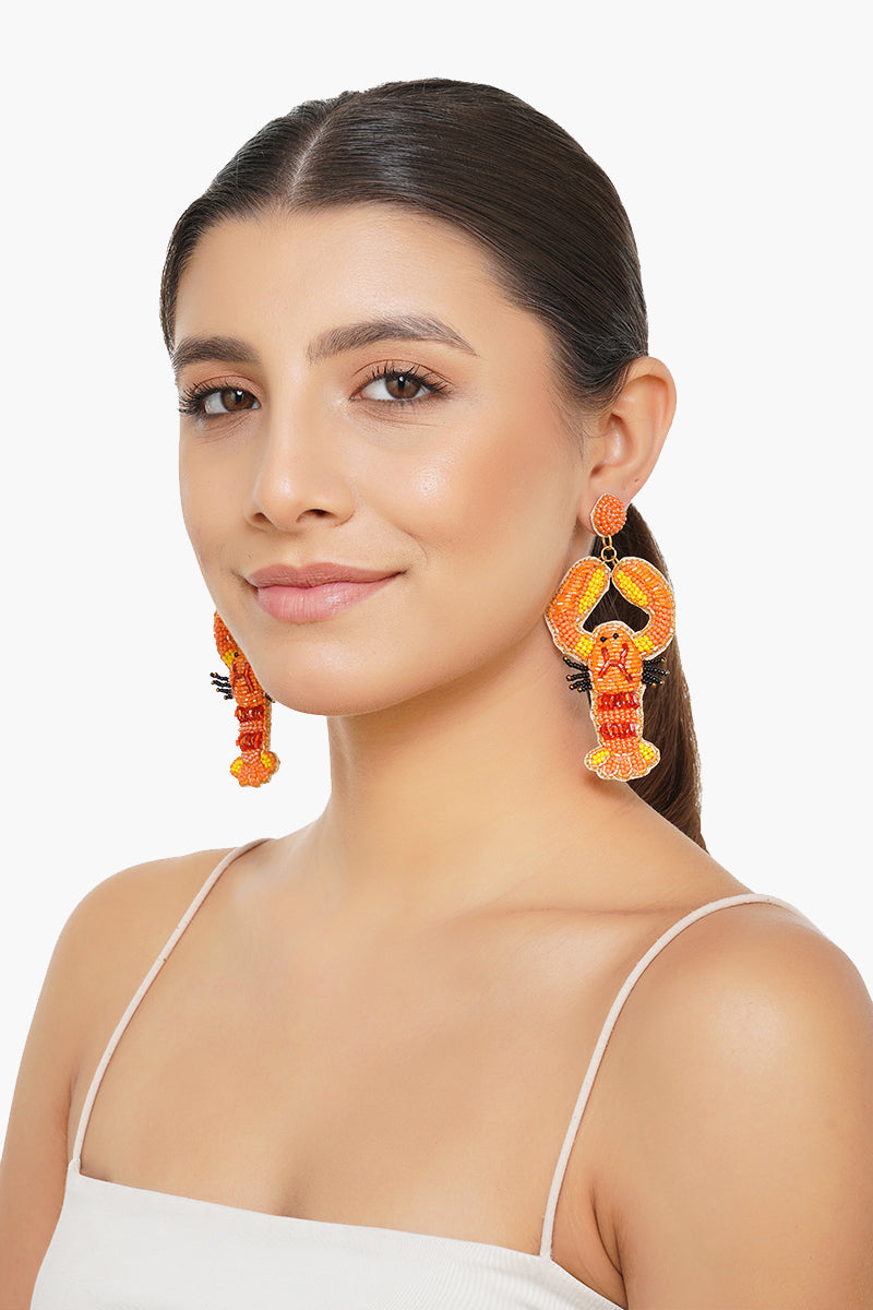 Luxe Lobster Earrings