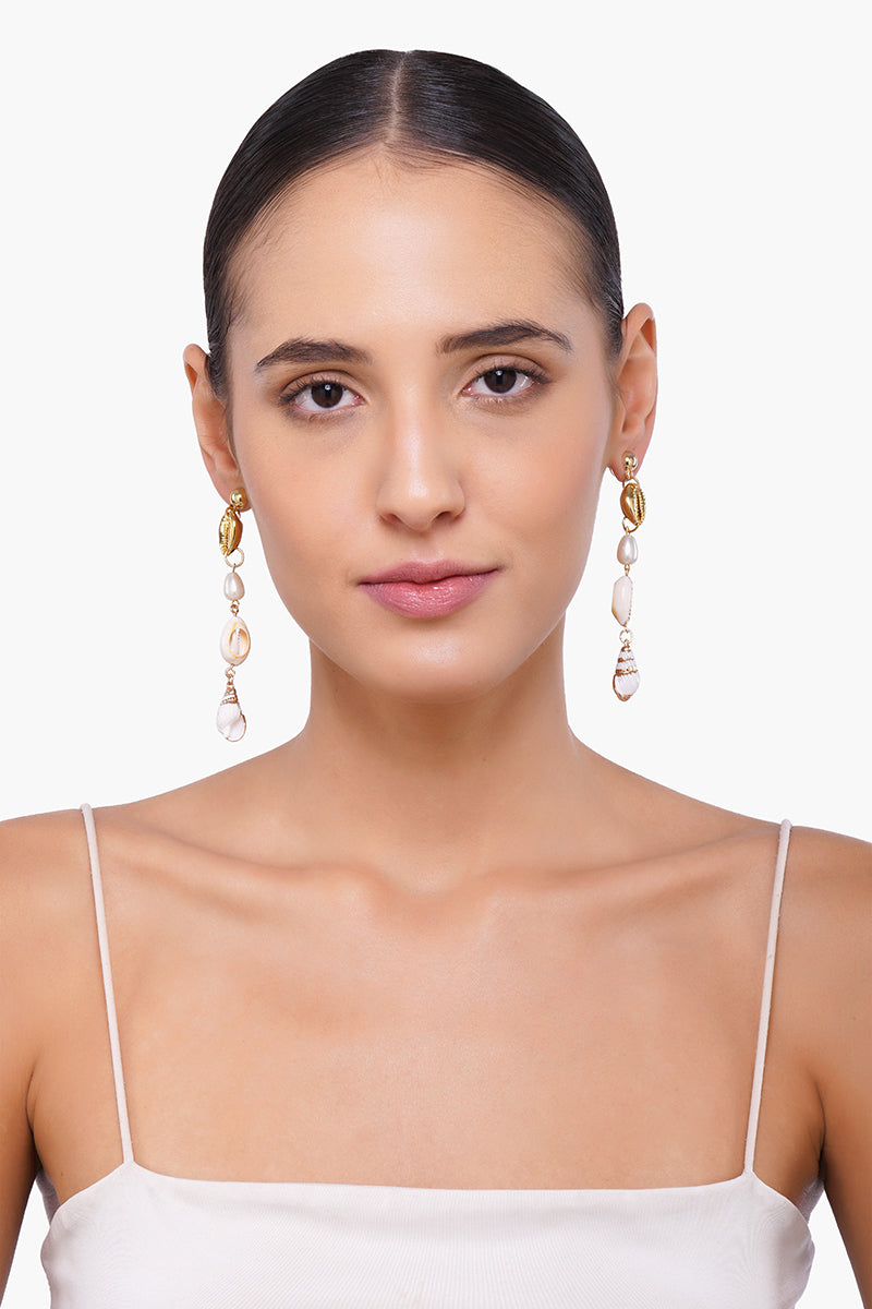 Neptune Shell Earrings