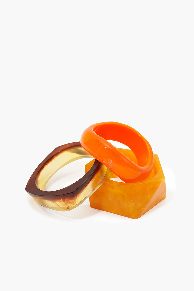 Color Pop Resin Artisanal Resin Bangle