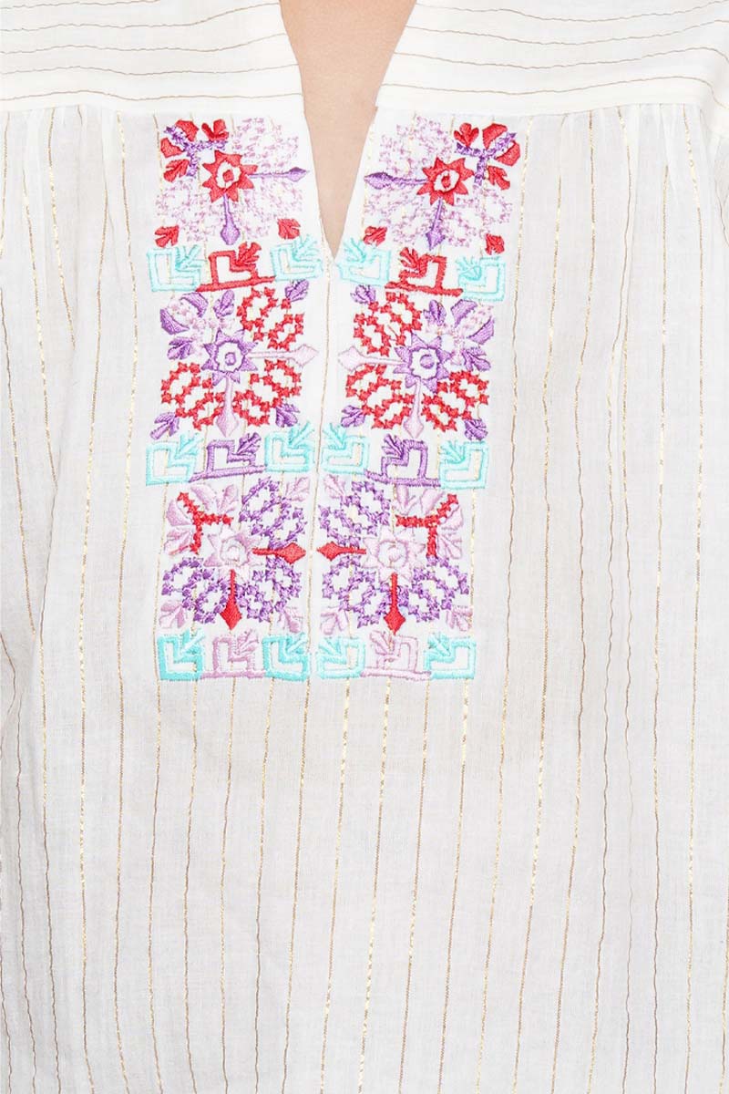 Zephyr Embroidered Tunic Dress 4-7 Years