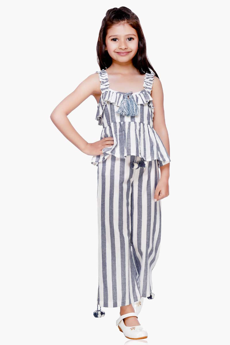 Manatee Stripped Trouser 4-7 Years