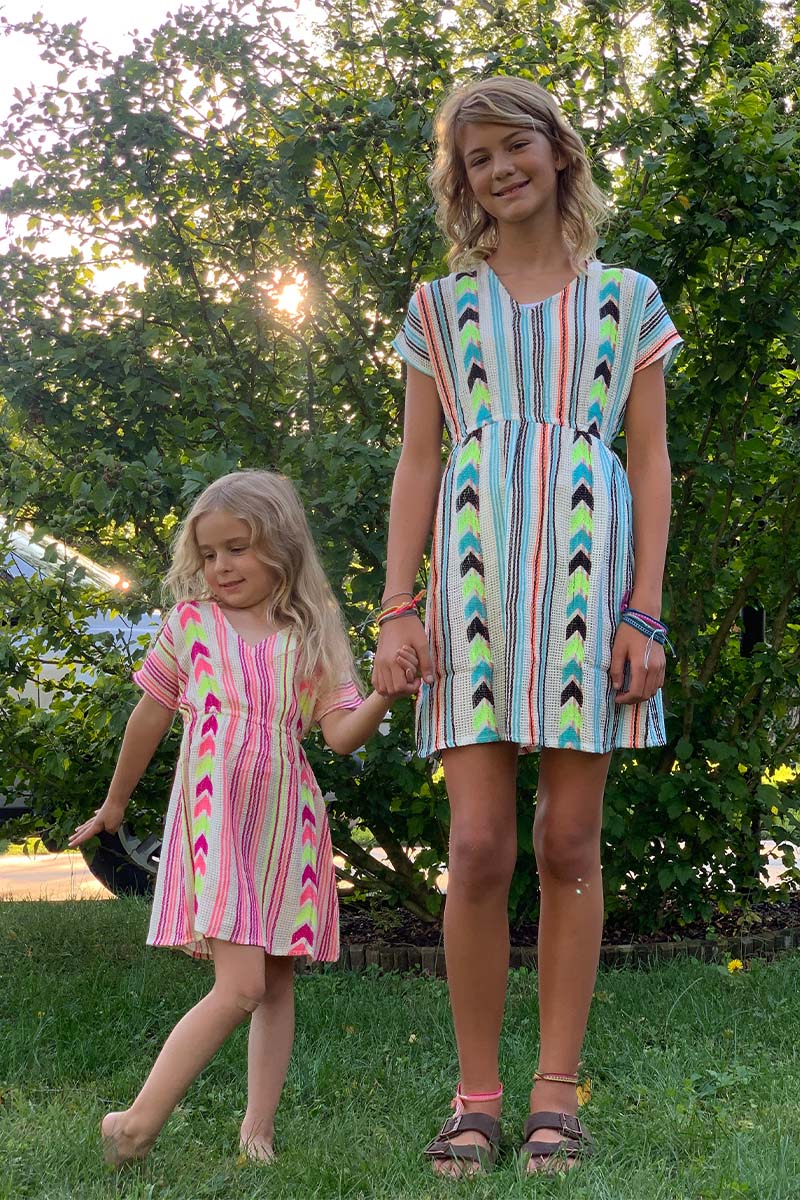 Aqua Haze Tunic Cover Up 4-7 Years