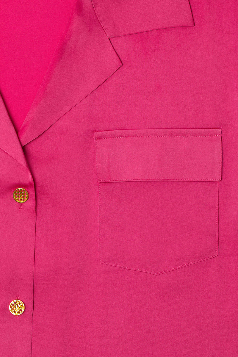 The Co-ord Set in Mediterrranean-Fuchsia