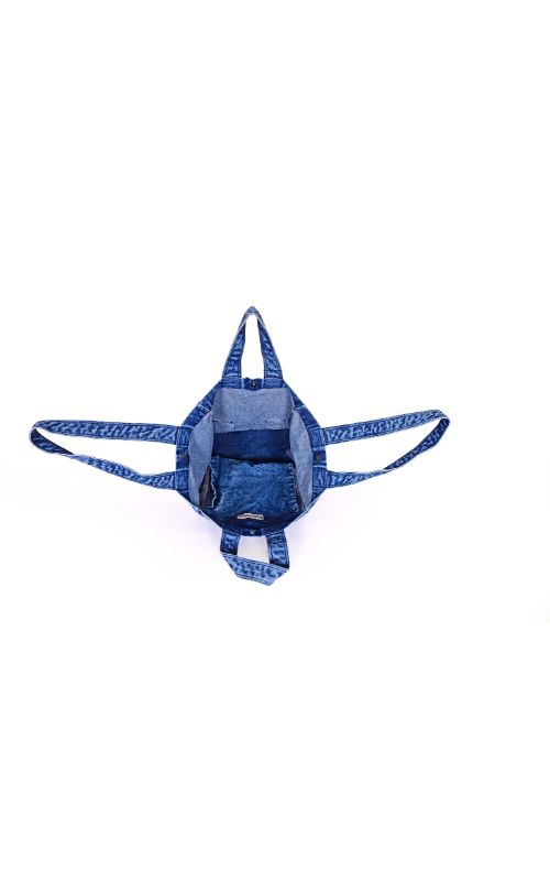 Dress Blues Denim Multi-Purpose Tote