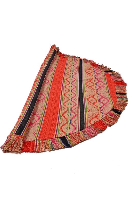 Round Jacquard Rug