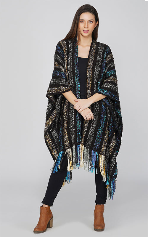 Mykonos Blue Winter Cape