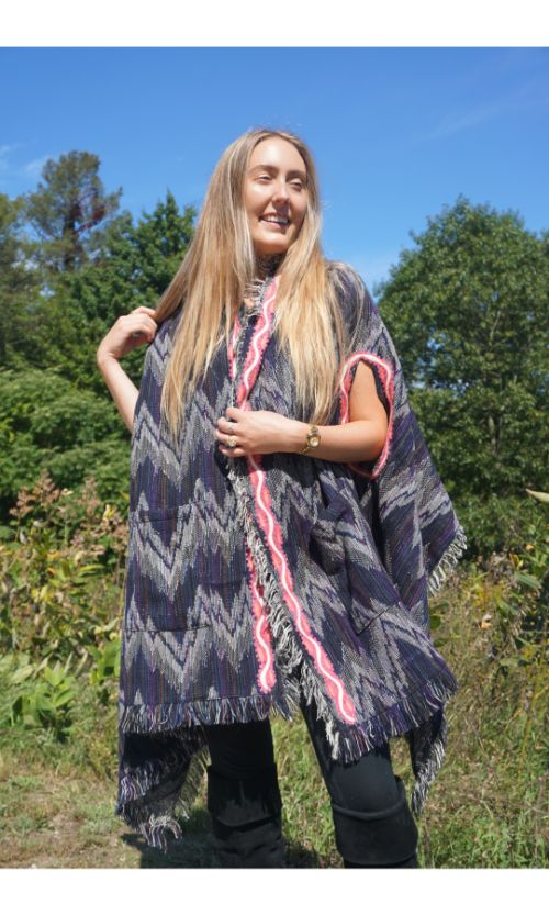 Set of Six Vintage Embroidered Cape (S/M & M/L)