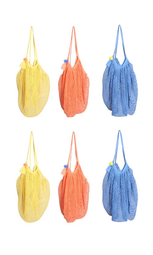 Set of 6 Fish Net bags