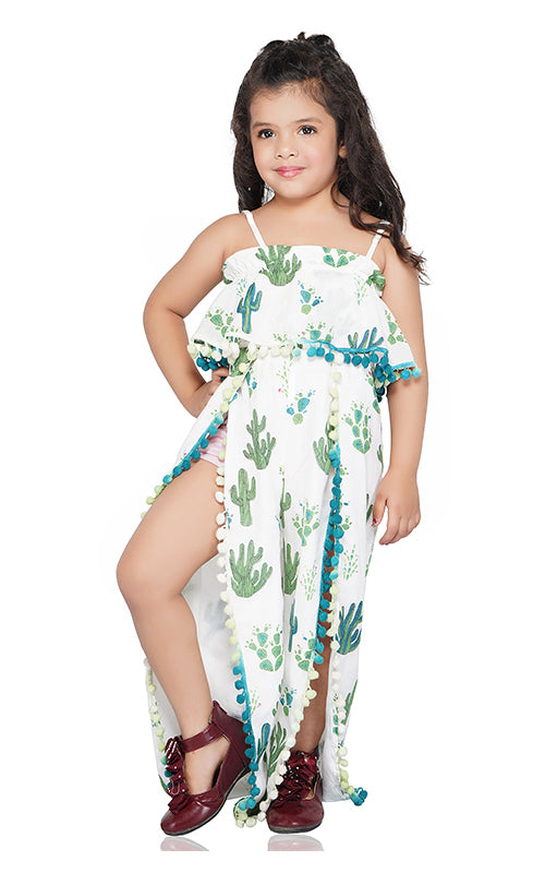 San Pedro Printed Jumpsuit  4-7 Years