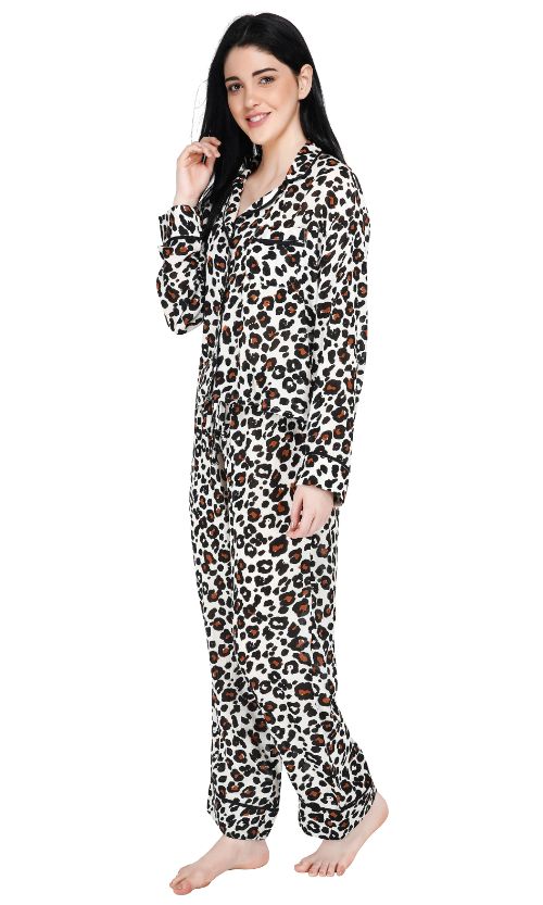 Set of Six Lazy Days Leopard Loungewear Set