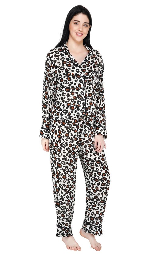 Set of Six Lazy Days Leopard Loungewear Set