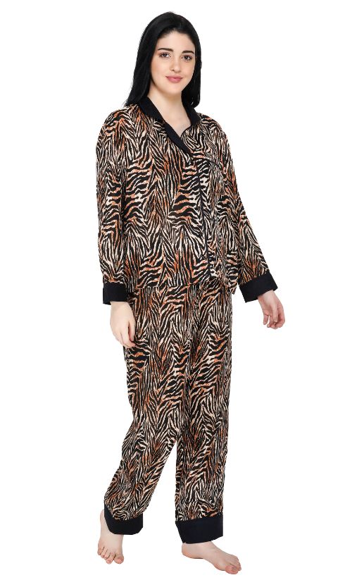 Set of 6 Set of 6 Elegant Animal Print Loungewear Set (S,M,L)