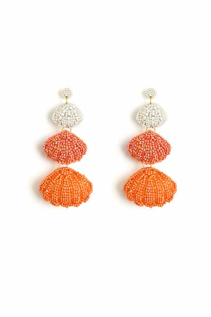 Sunset Seashell Earring